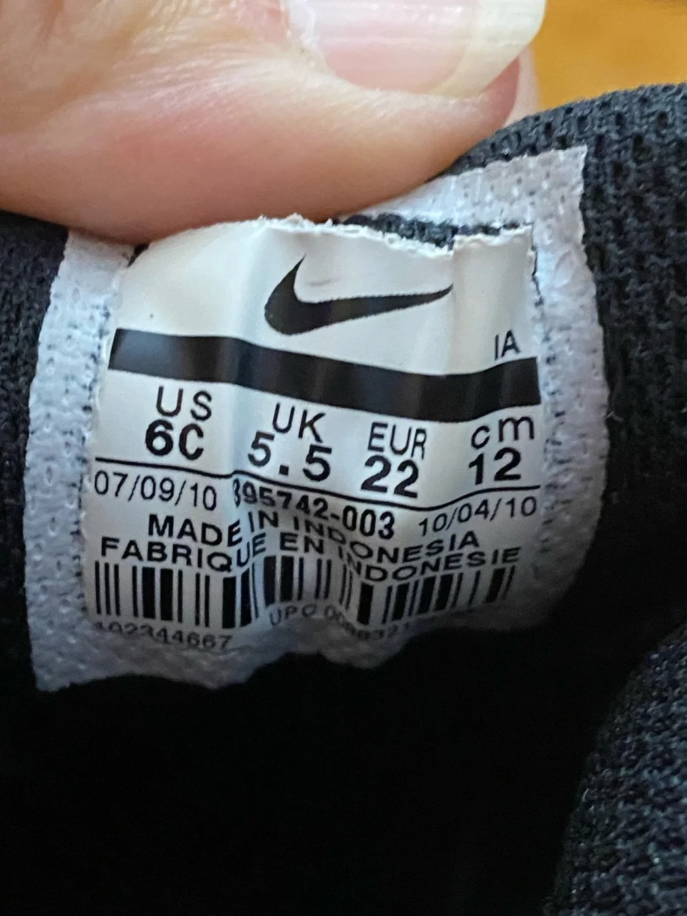 Nike Dart 8 toddler sneakers…Toddler size 6